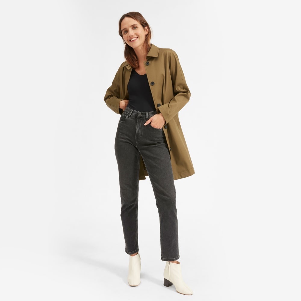 Everlane THE LONG-SLEEVE V-NECK BODYSUIT size‎ medium NWT
